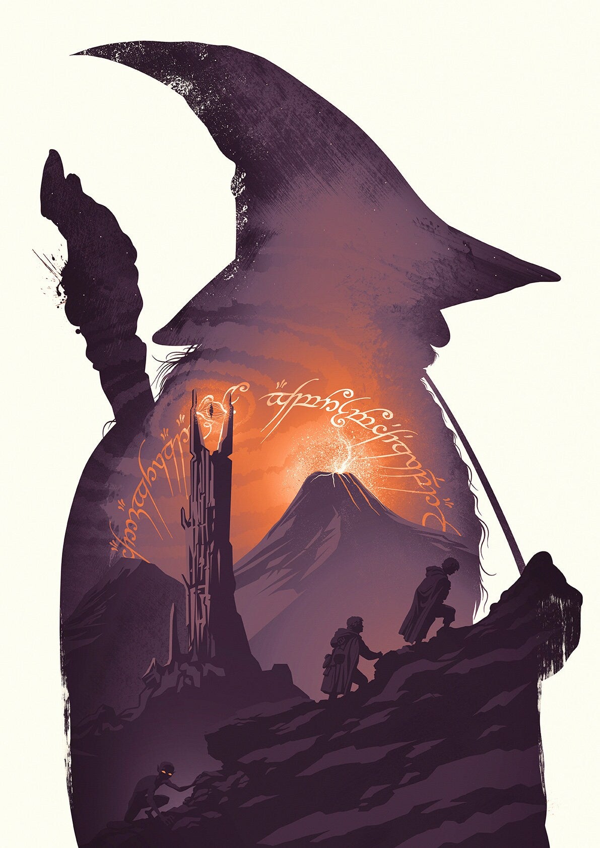 Lord Of The Rings Poster - Gandalf Print