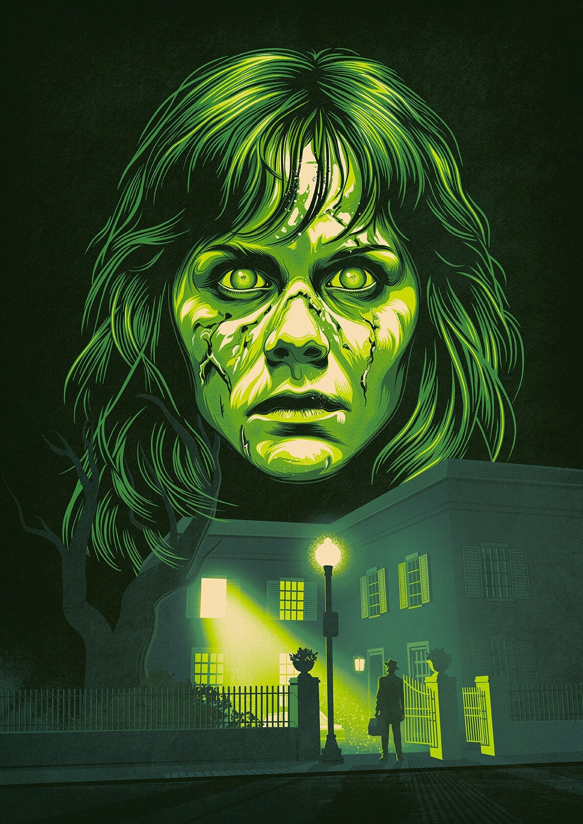 The Exorcist Horror Poster