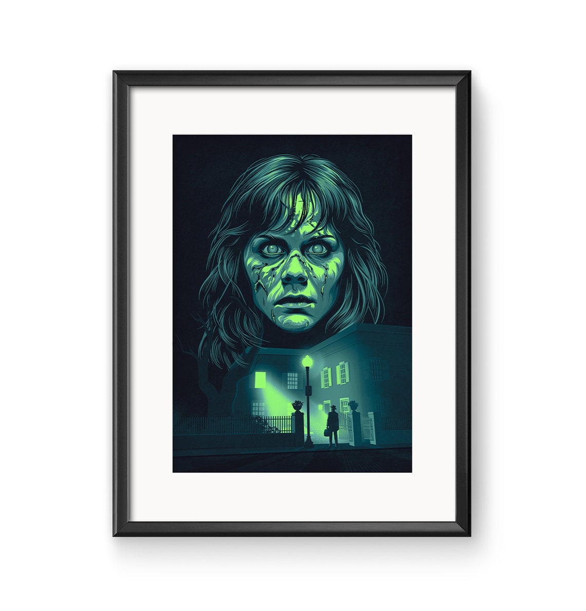 The Exorcist Horror Poster