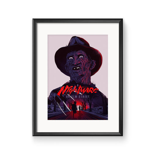 A Nightmare On Elm Street Poster Print - Freddy Krueger