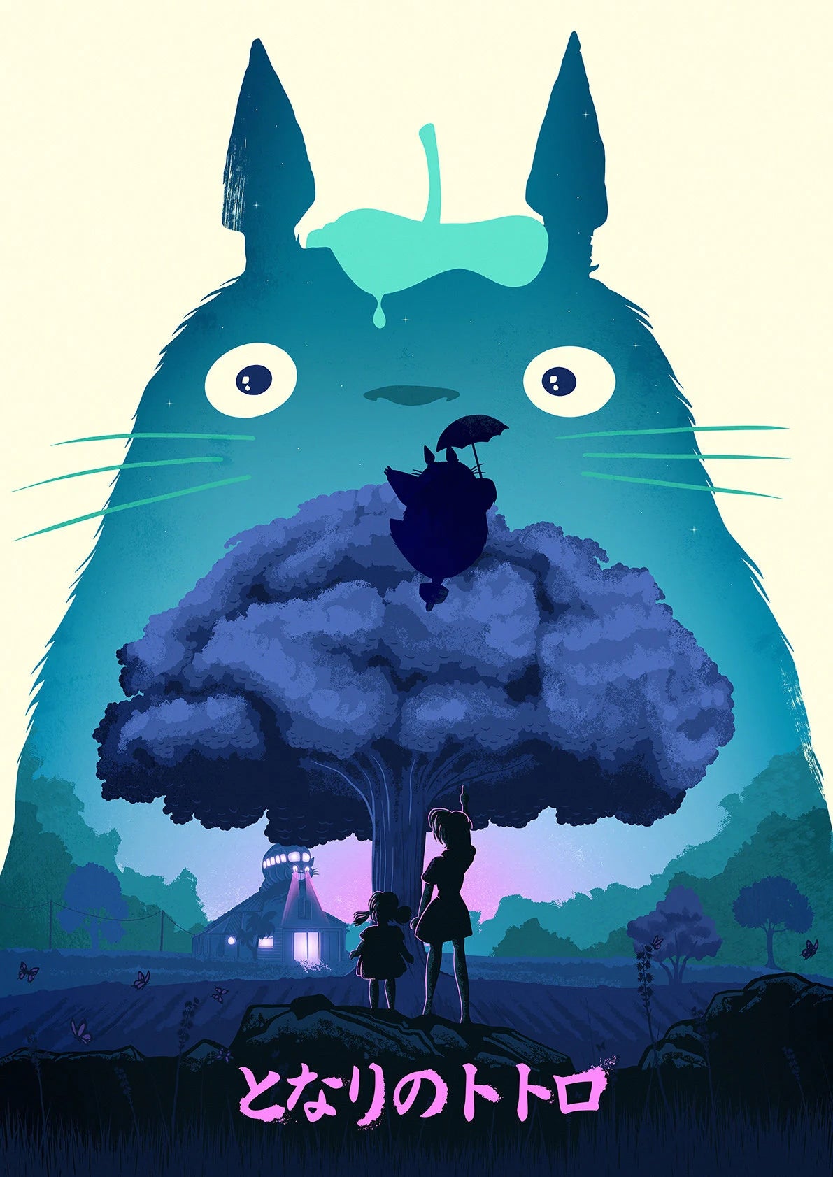 My Neighbor Totoro Poster Print